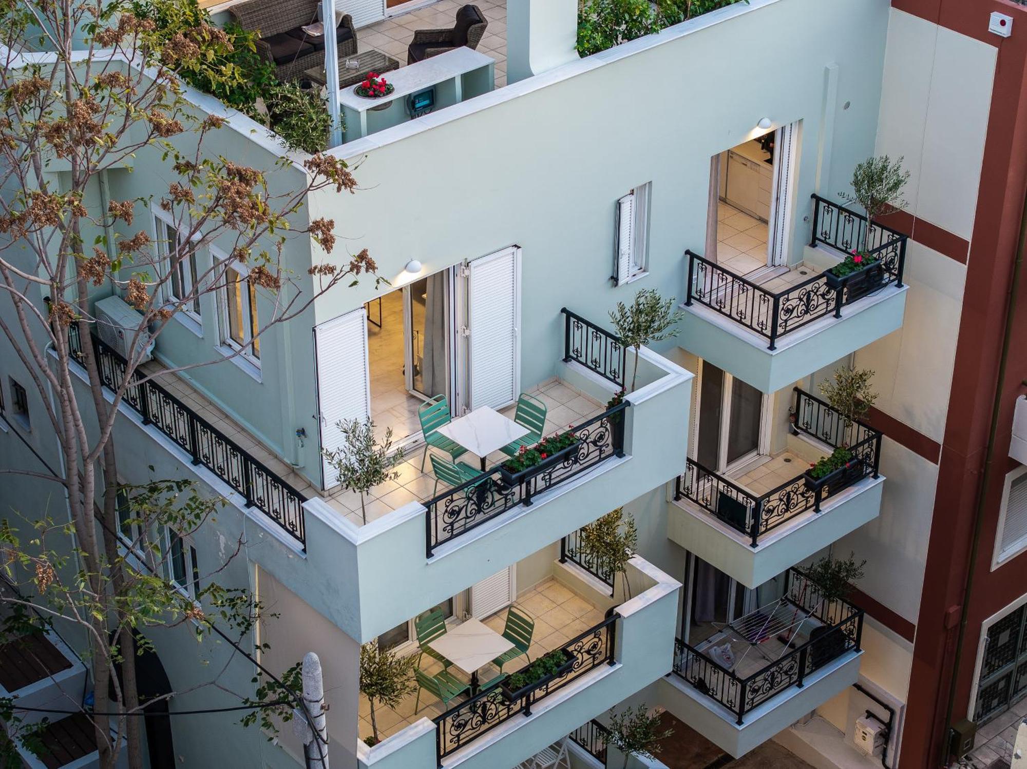 Mets Souites Appartement Athene Buitenkant foto