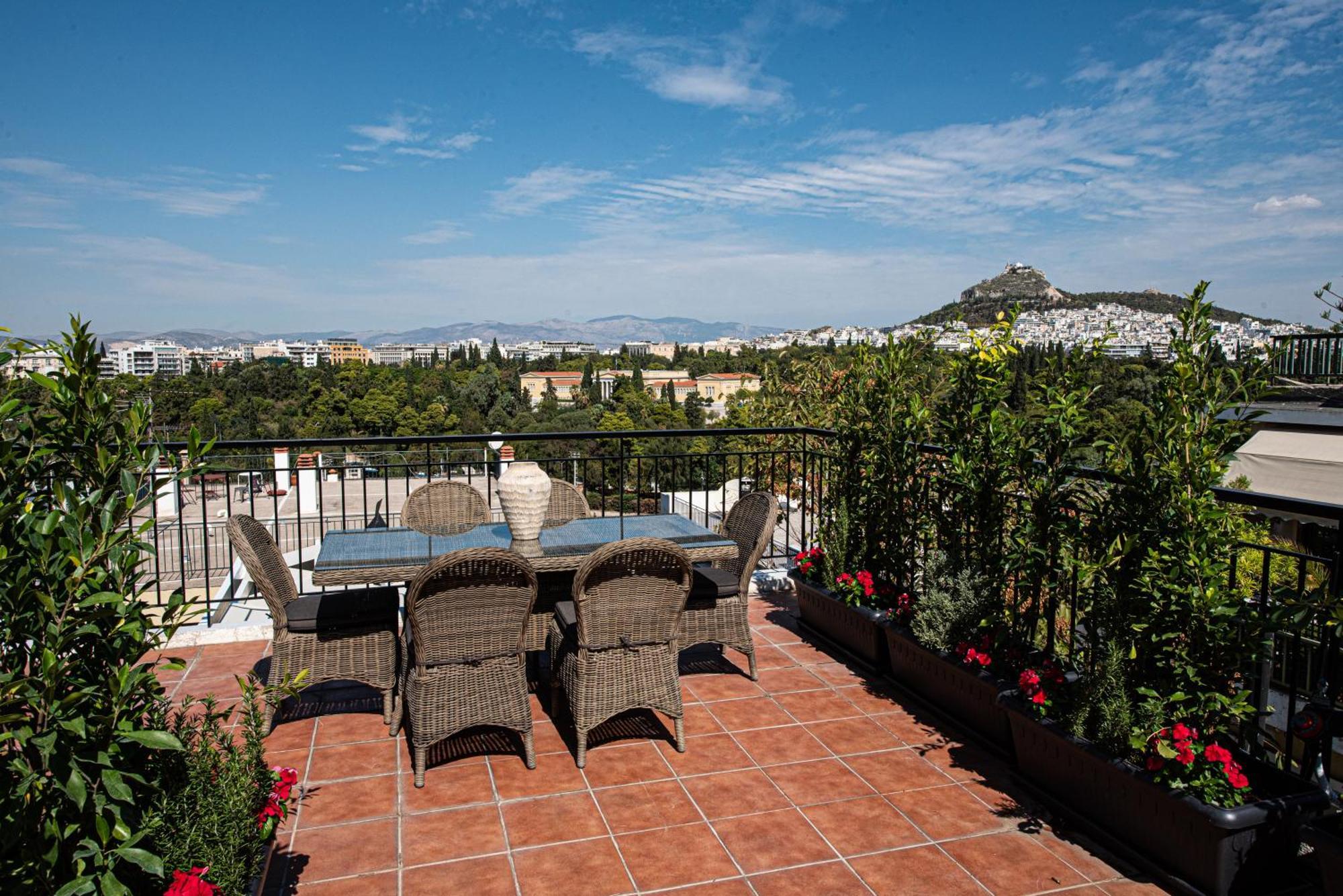Mets Souites Appartement Athene Buitenkant foto