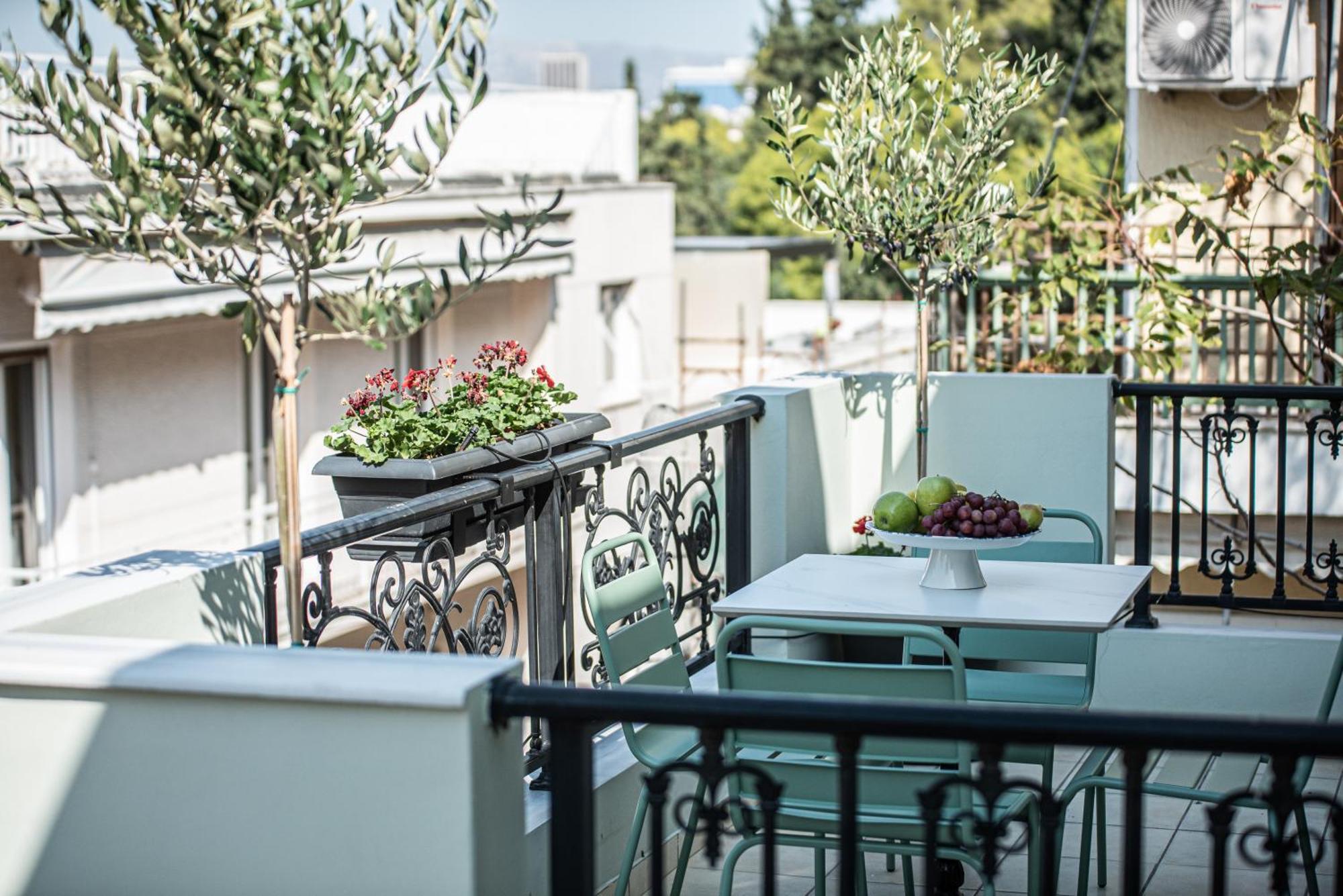Mets Souites Appartement Athene Buitenkant foto