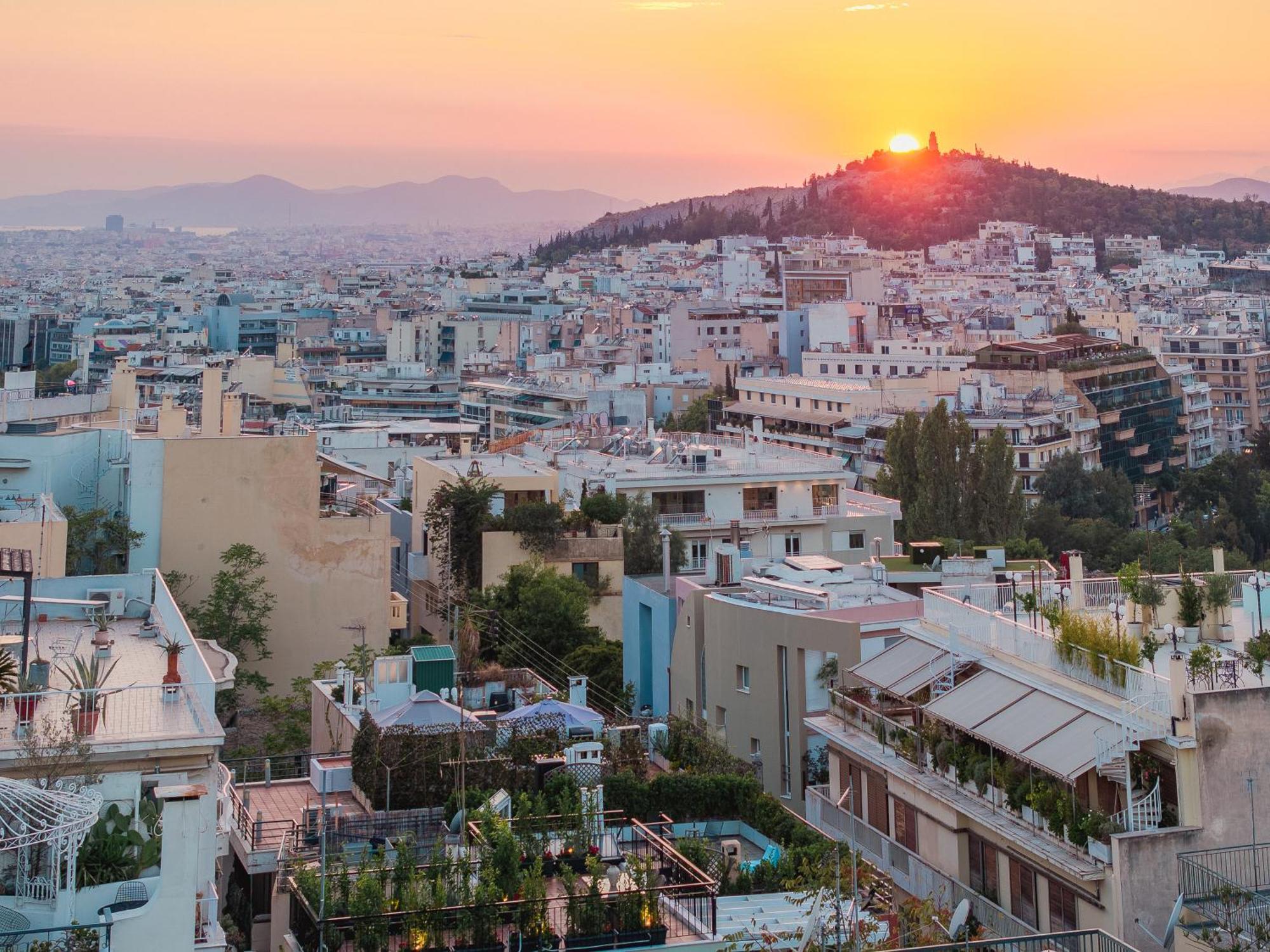 Mets Souites Appartement Athene Buitenkant foto