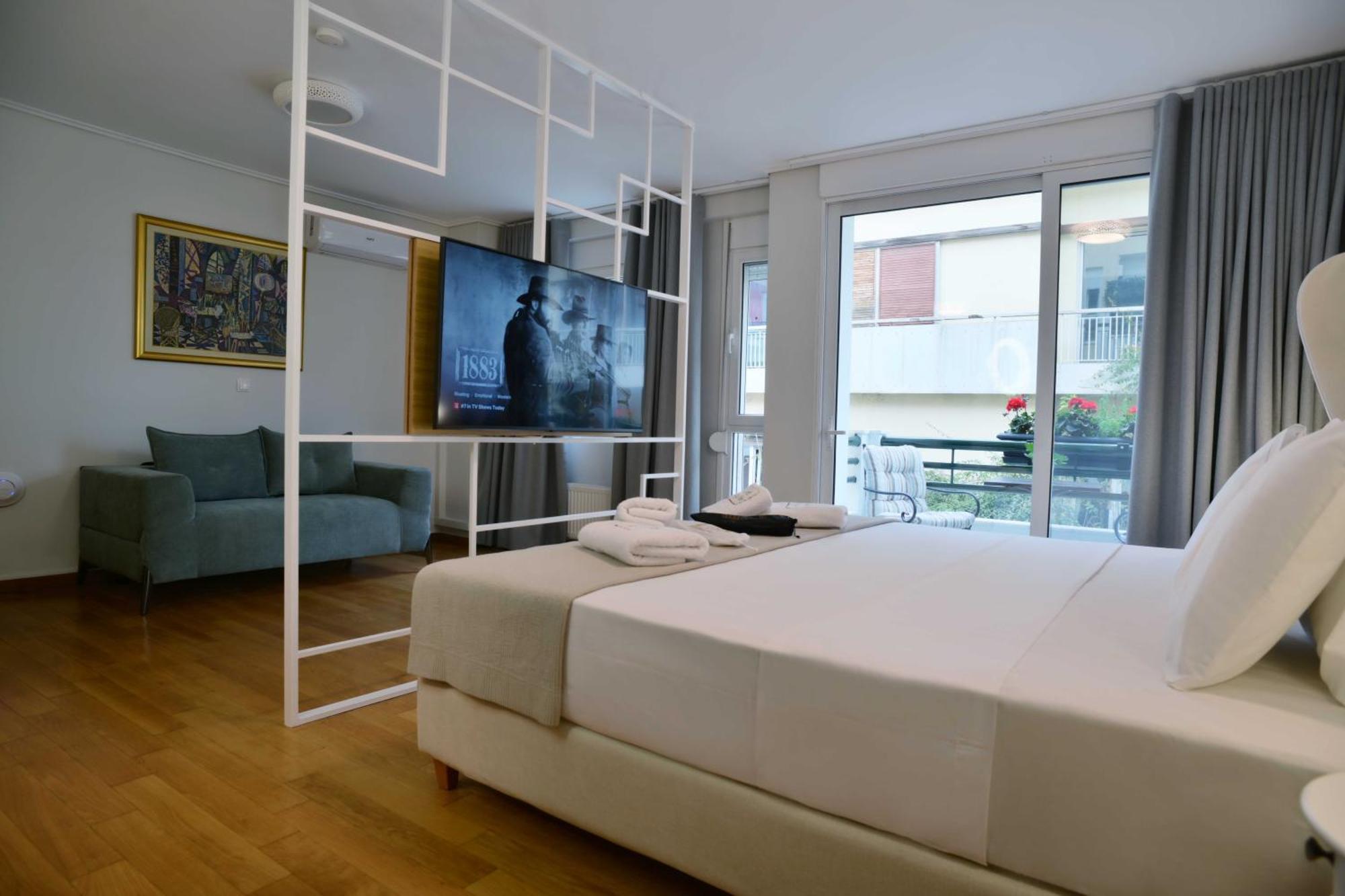Mets Souites Appartement Athene Buitenkant foto